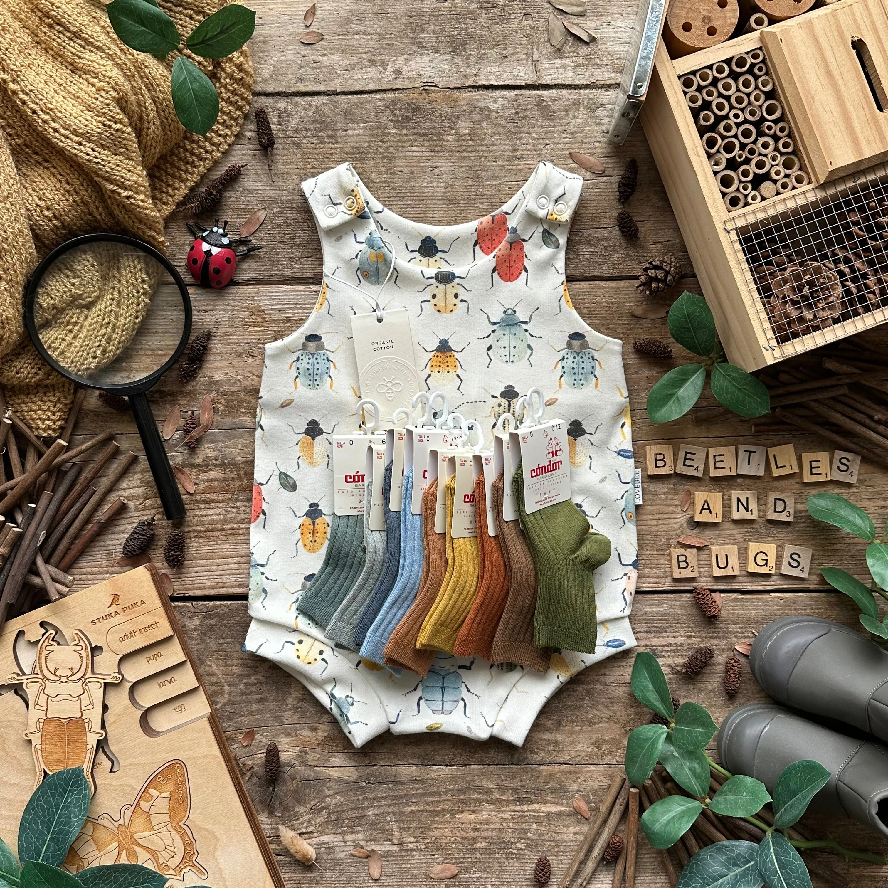 Beetles   Bugs | Style With Bee | Socks