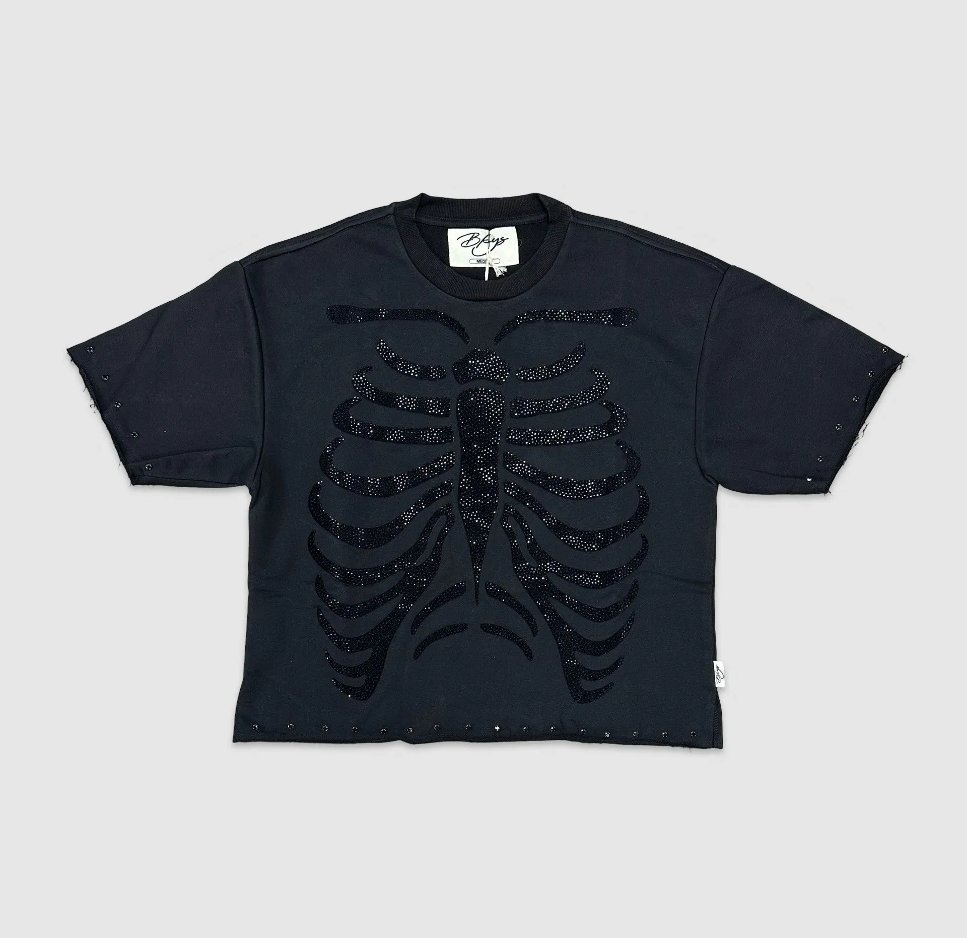 BKYS-T1285-Hurt Crop Tee