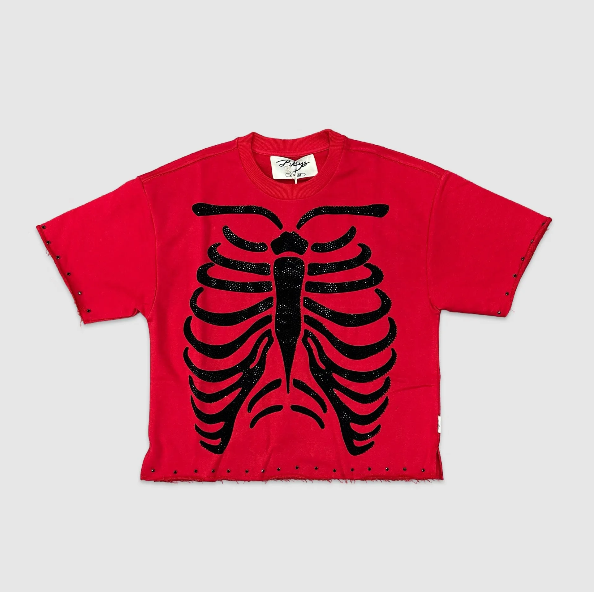 BKYS-T1285-Hurt Crop Tee