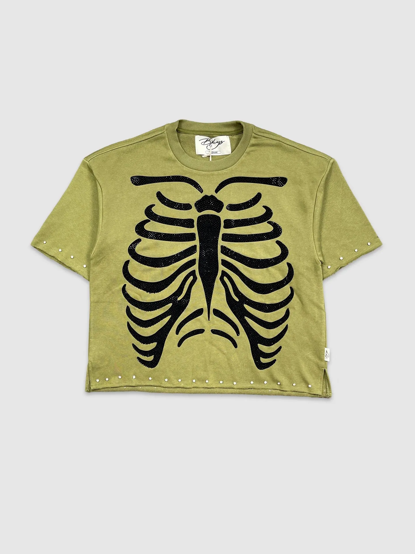 BKYS-T1285-Hurt Crop Tee