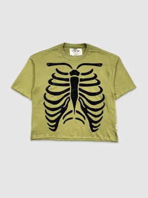BKYS-T1285-Hurt Crop Tee