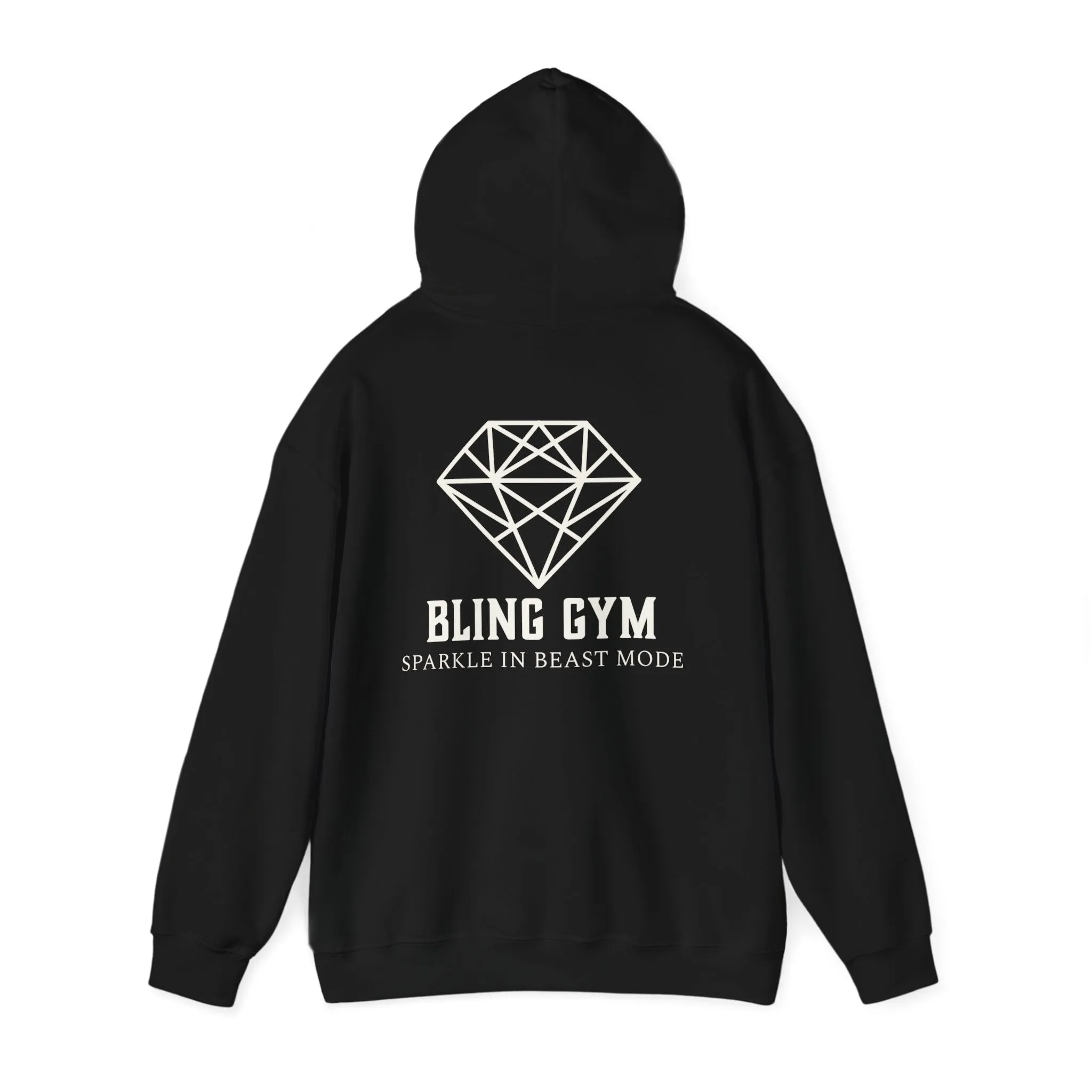 Black| Bling Gym Pump Cover| Gym Hoodie| Hooded Sweatshirt| Loungewear| Airport Outfit| Oversized Hoodie