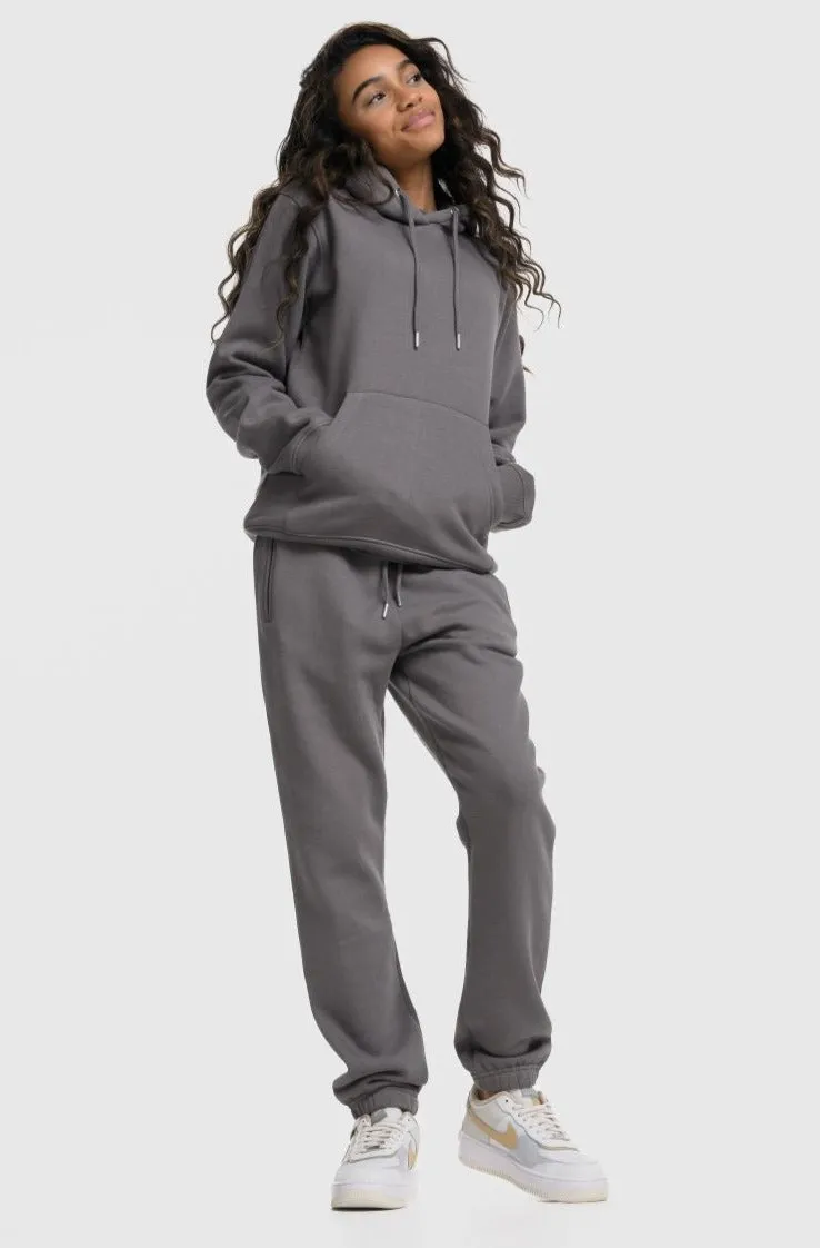 BLAIR GIRLS HOODIE - SLATE