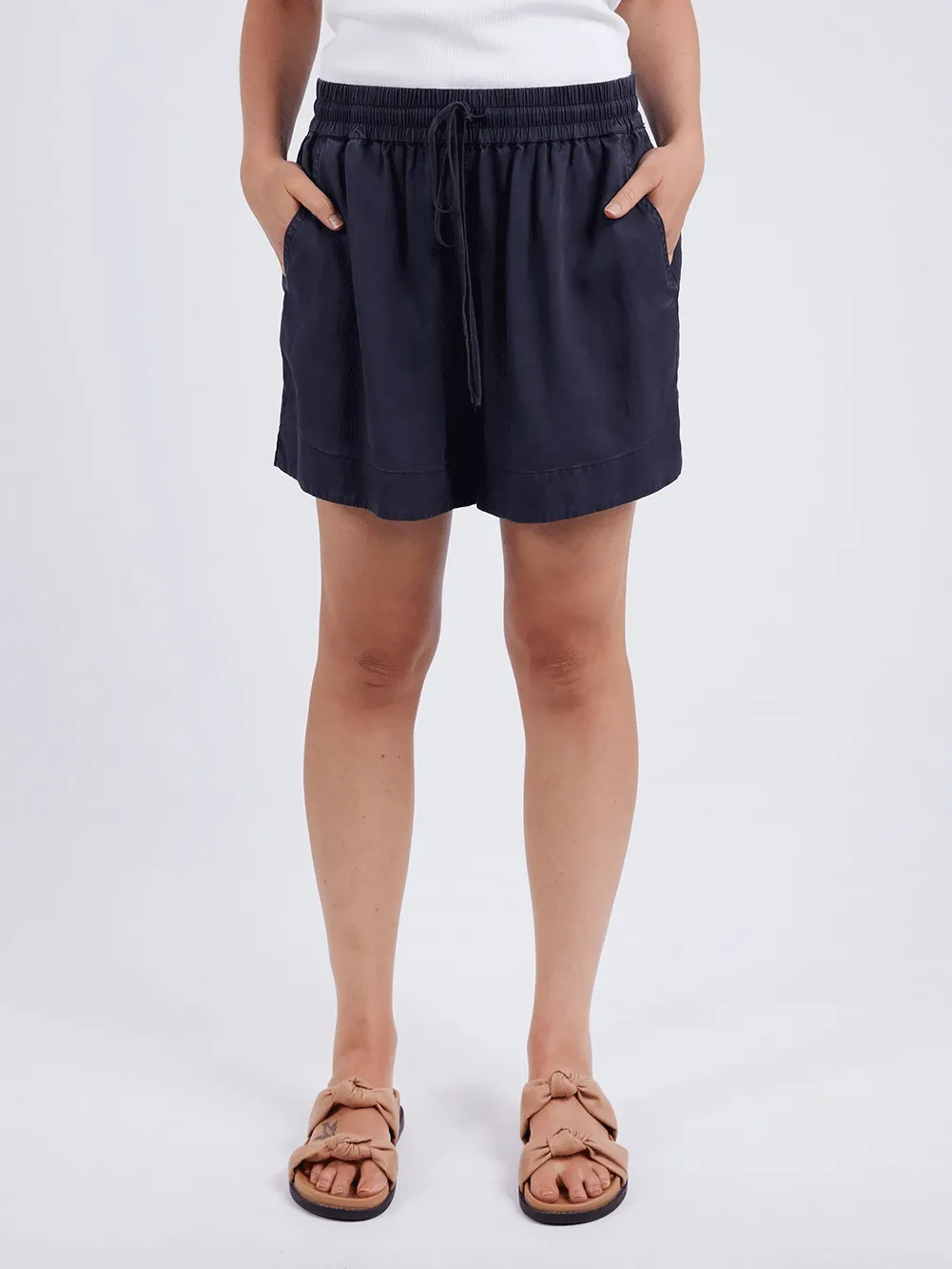 Bliss Washed Short - NAVY