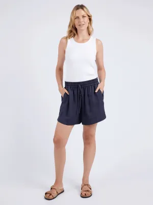 Bliss Washed Short - NAVY