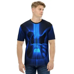 Blue Heaven T-Type Guitar Men's T-shirt