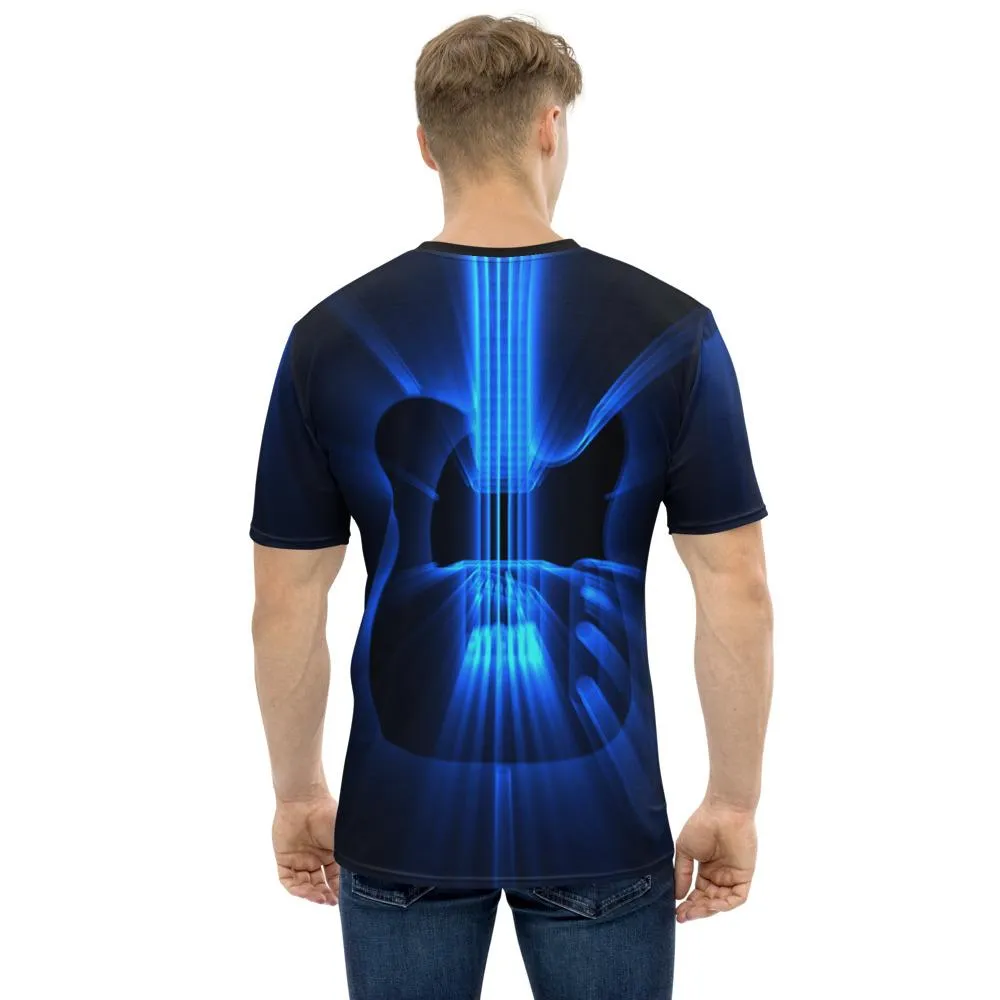 Blue Heaven T-Type Guitar Men's T-shirt