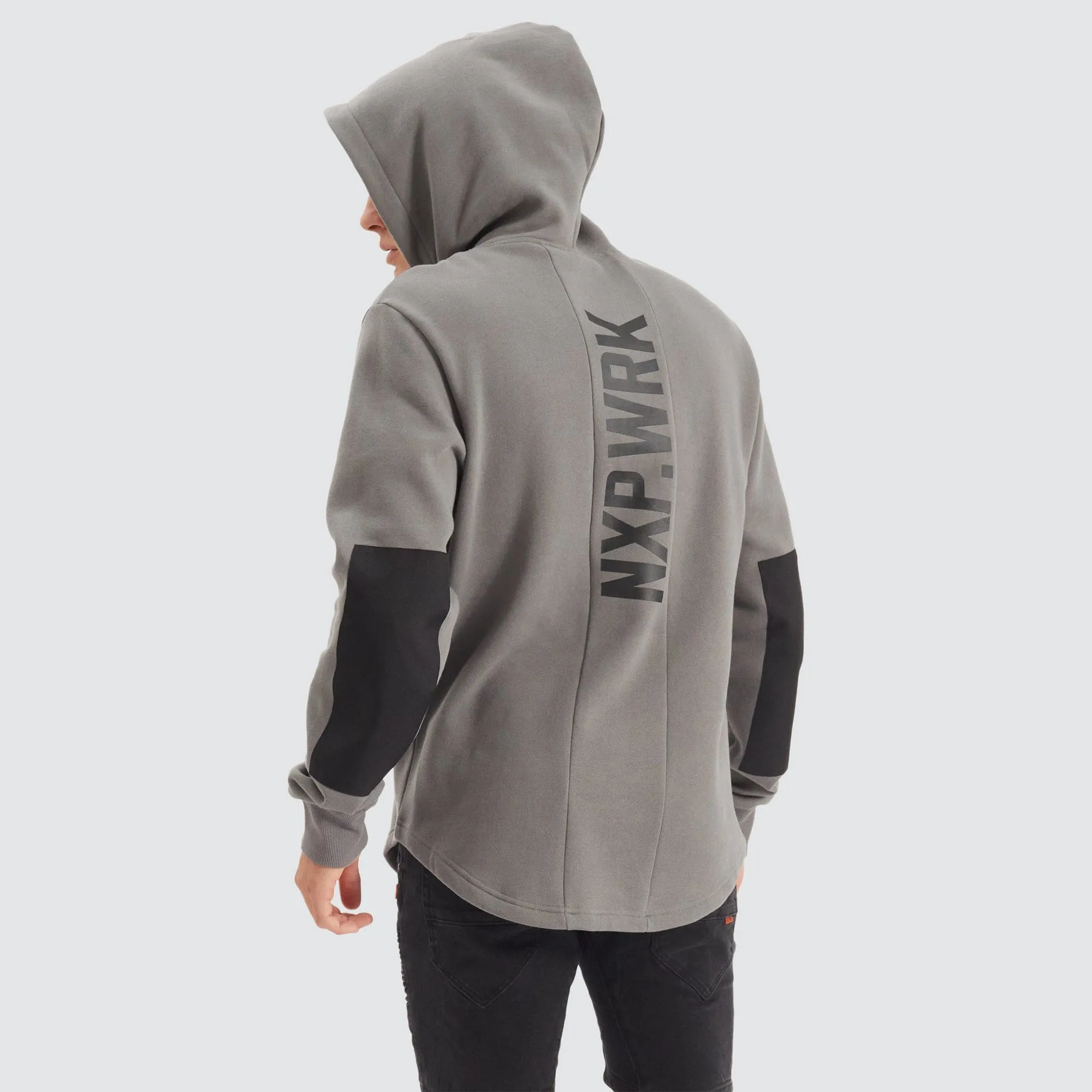 Blueprint Dual Curved Hoodie Charcoal
