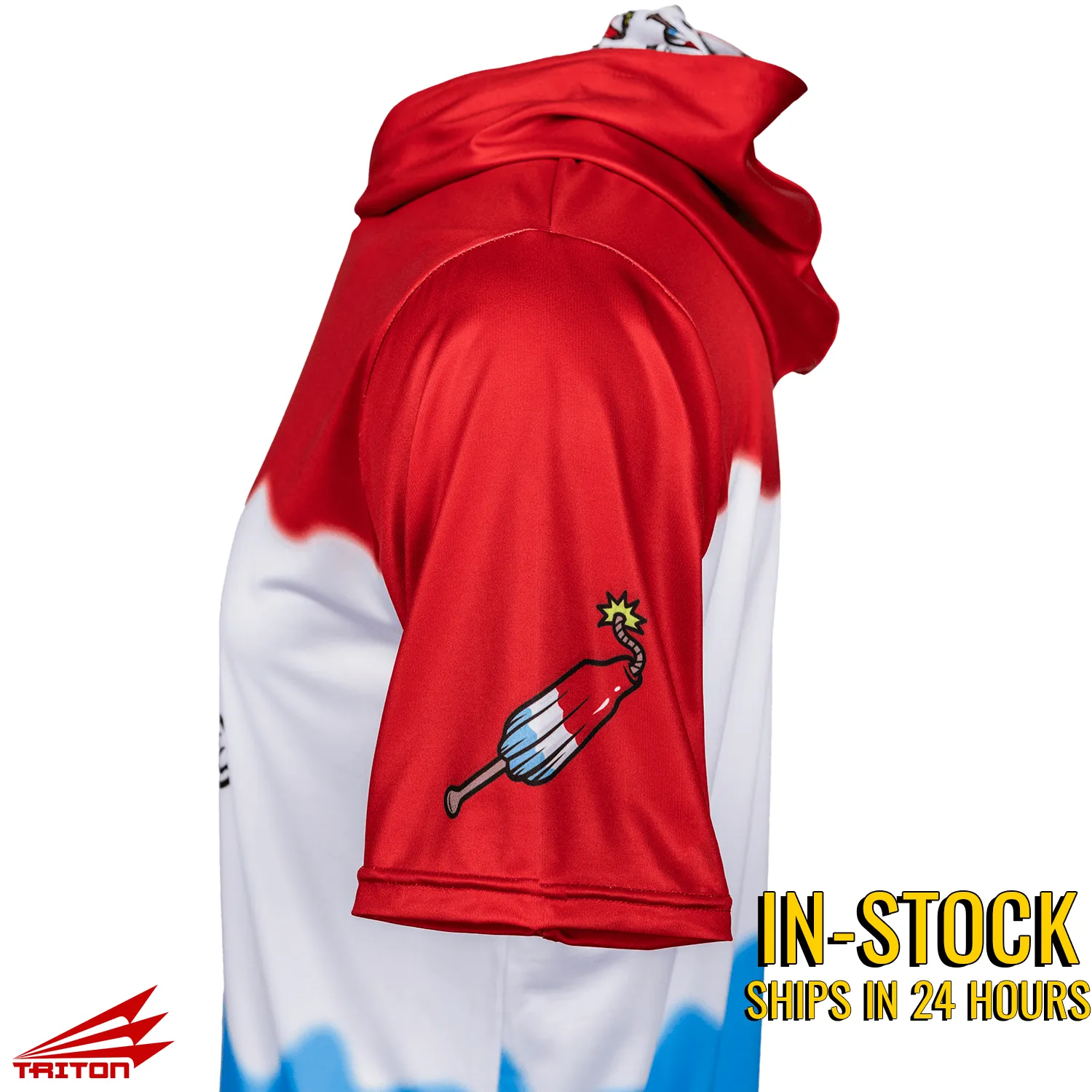 Bomb Squad Pop Baseball Pro Premier Short Sleeve Hoodie