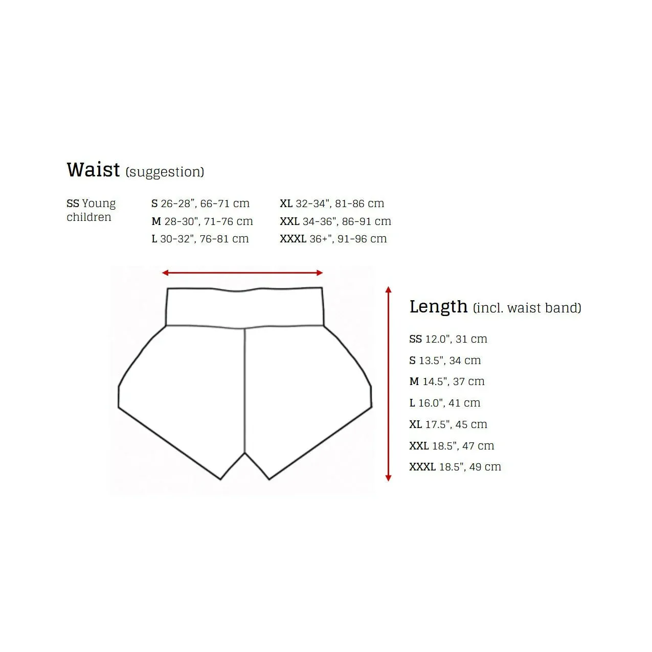 BOON MUAY THAI SHORTS - MT09 BLACK