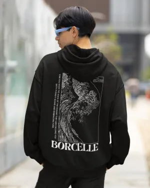 Borcelle portrait Oversized Hoodie