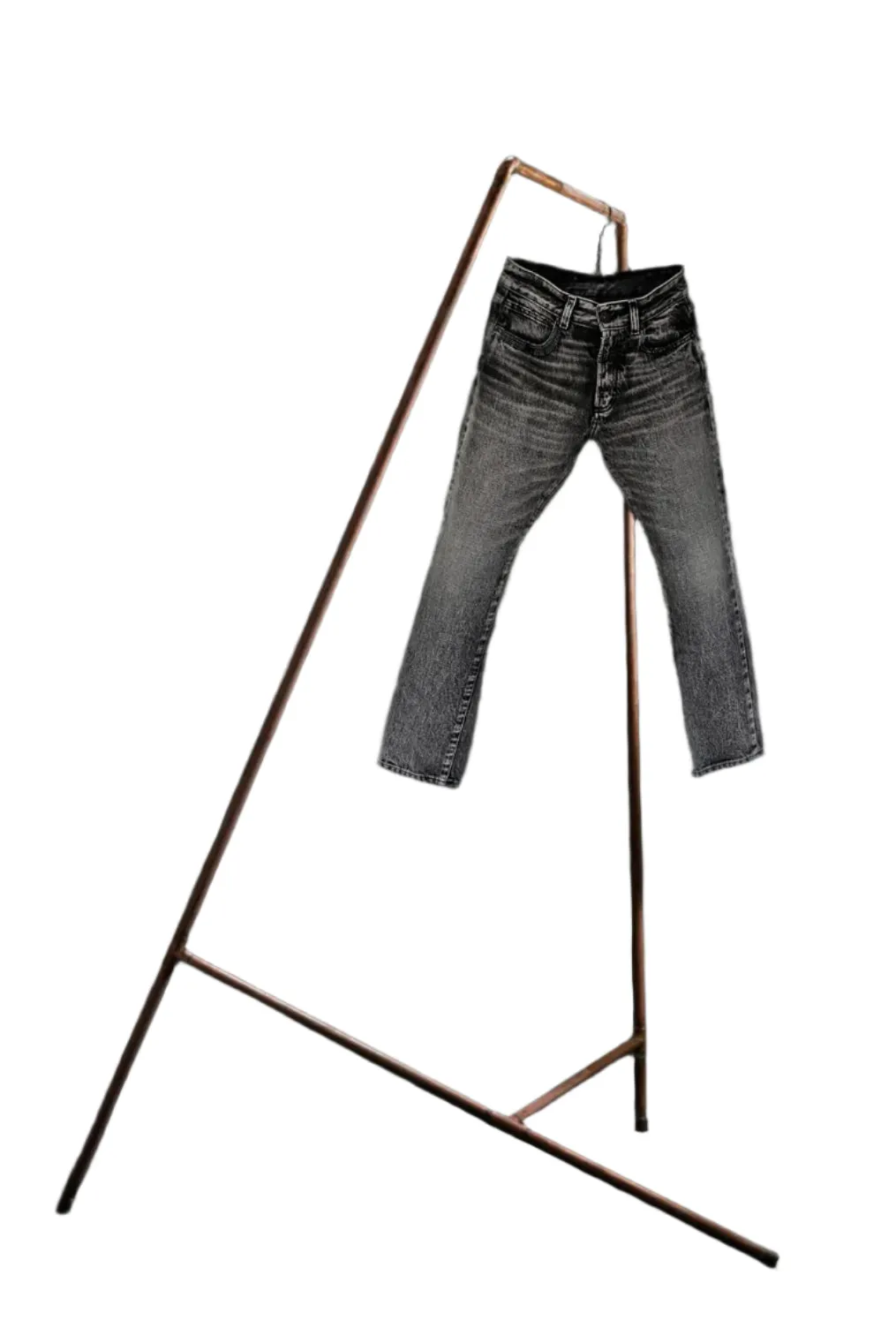 Boro Denim Mid-Rise Tapered Sapporo Midnight Rambler Jeans