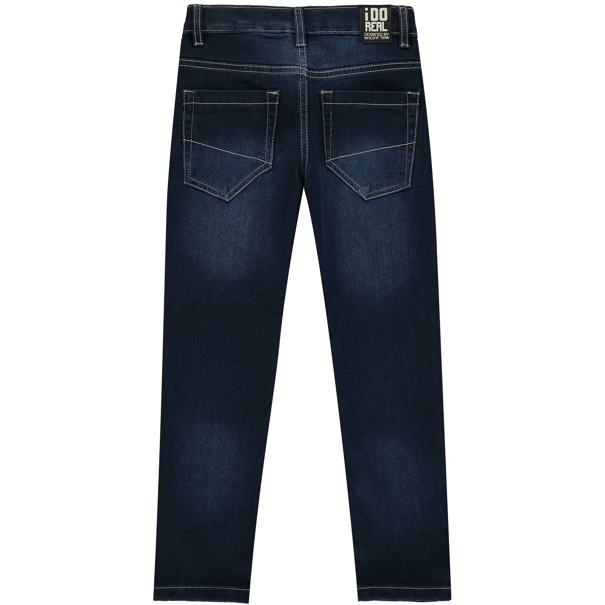 Boys Blue Cotton Jeans
