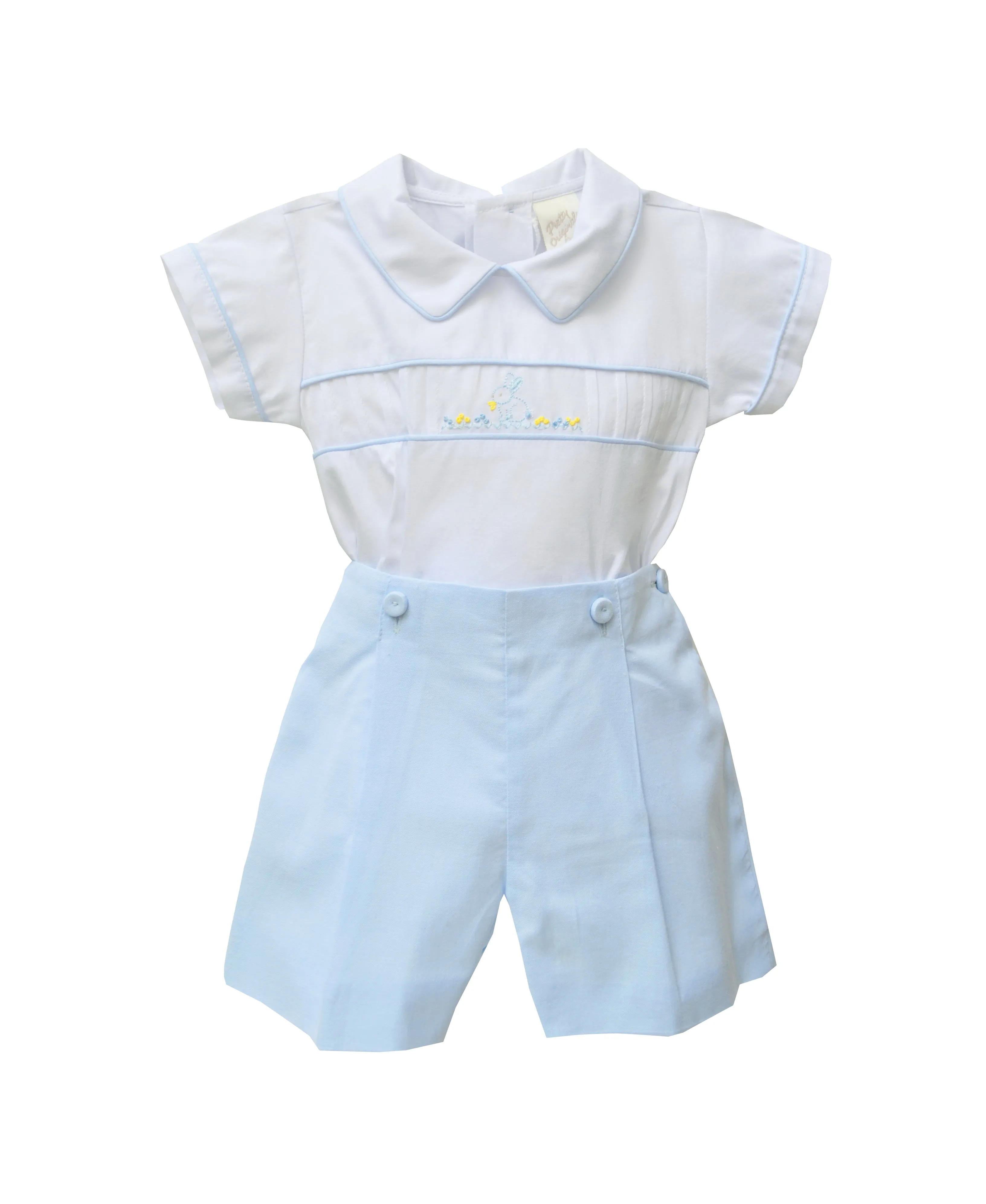 Boys Cotton 2-piece Suit