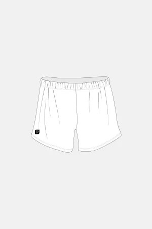 Boys White Mag Shorts