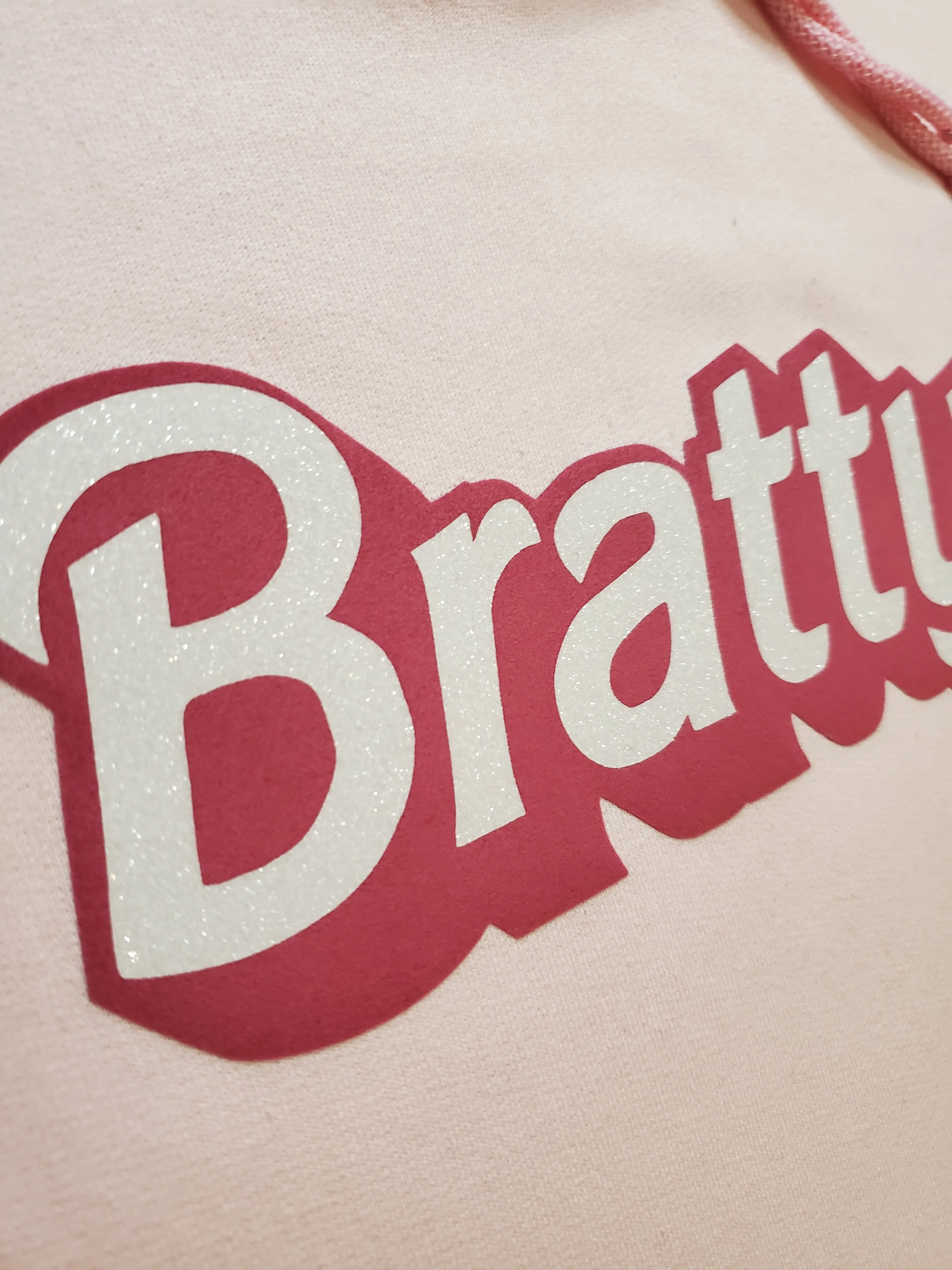 Bratty Cropped Hoodie