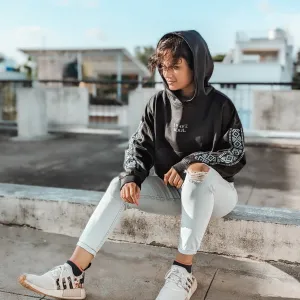 Brave Soul - Black Oversized Hoodie