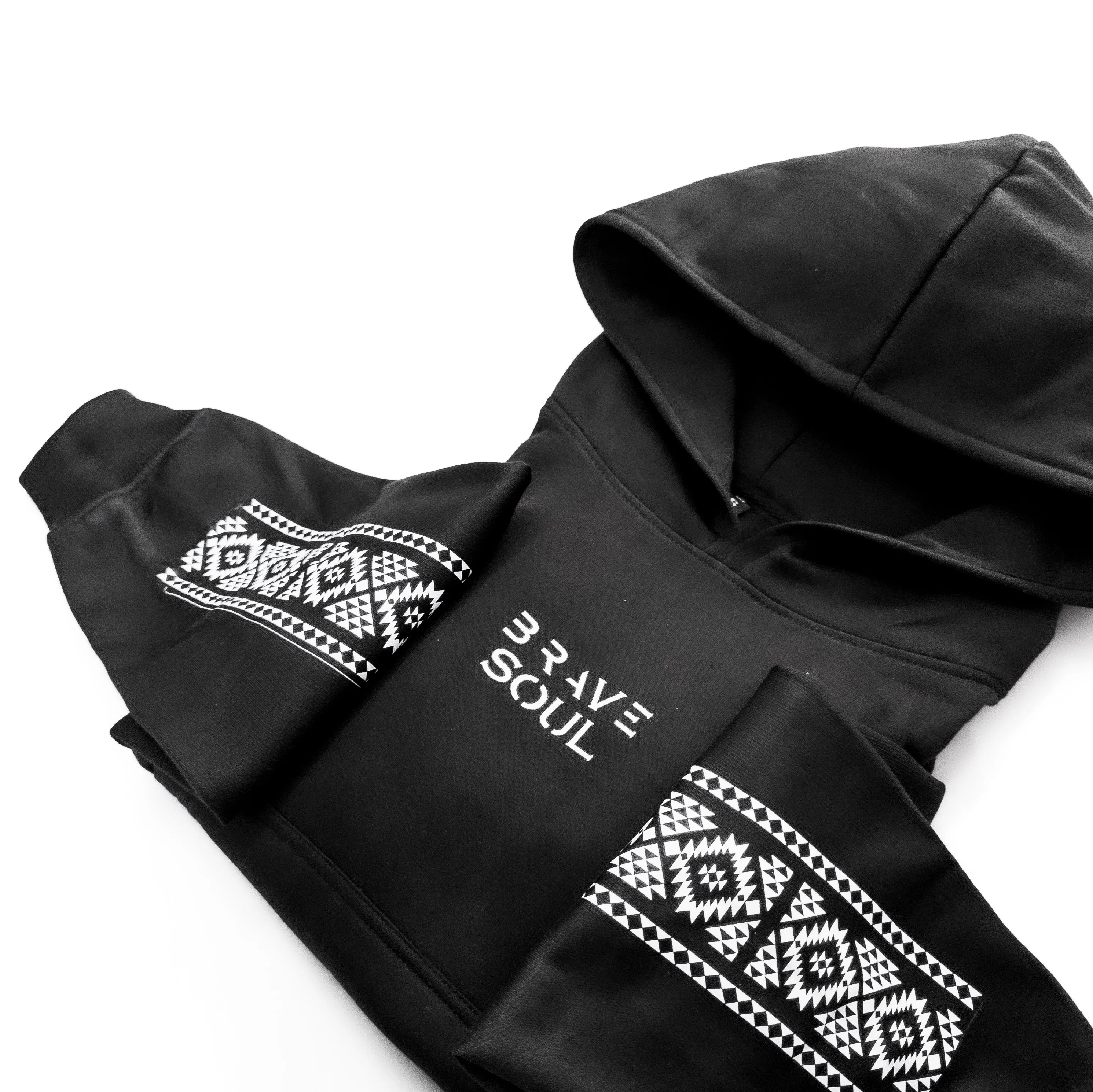Brave Soul - Black Oversized Hoodie