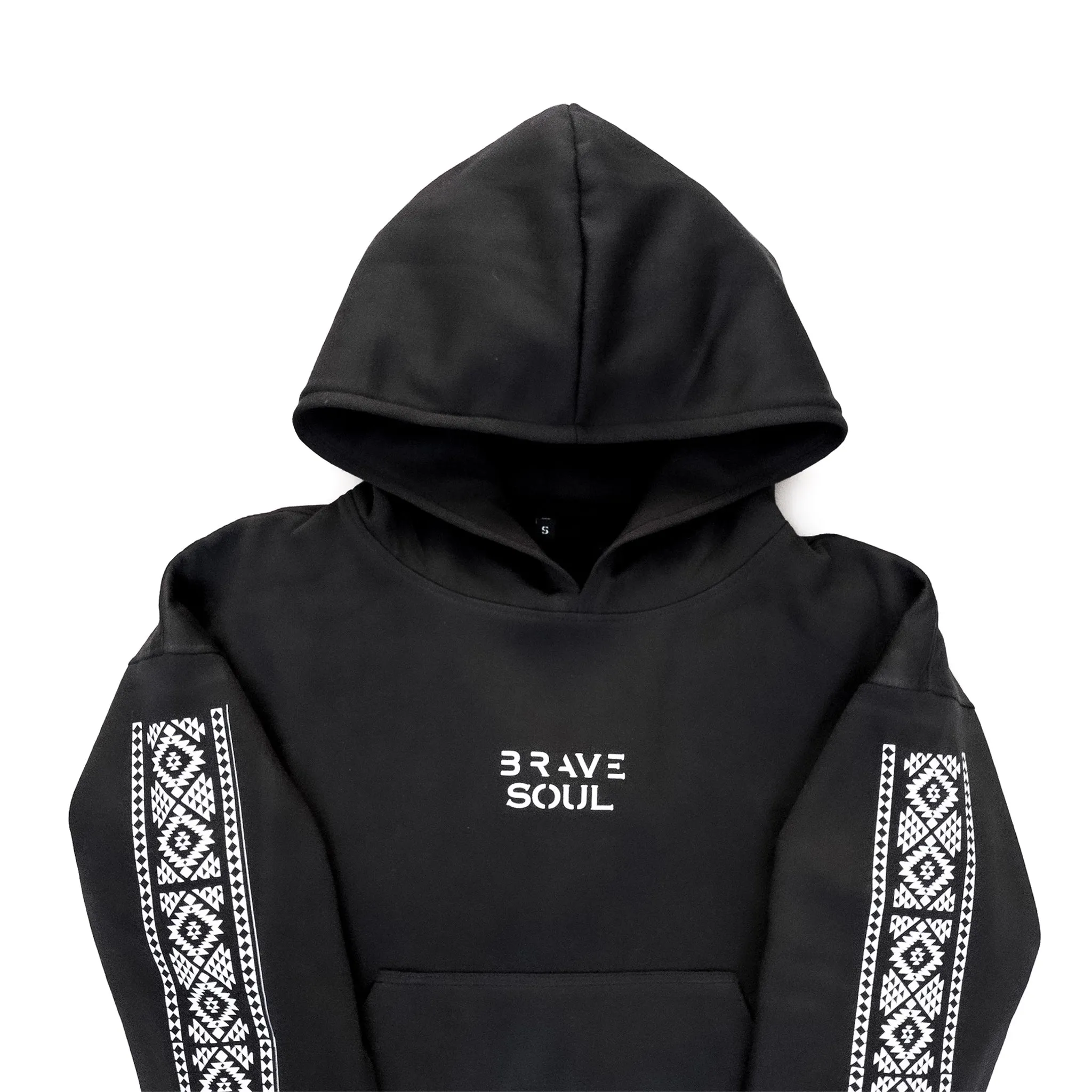 Brave Soul - Black Oversized Hoodie