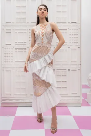 Bridget Layered Midi Dress