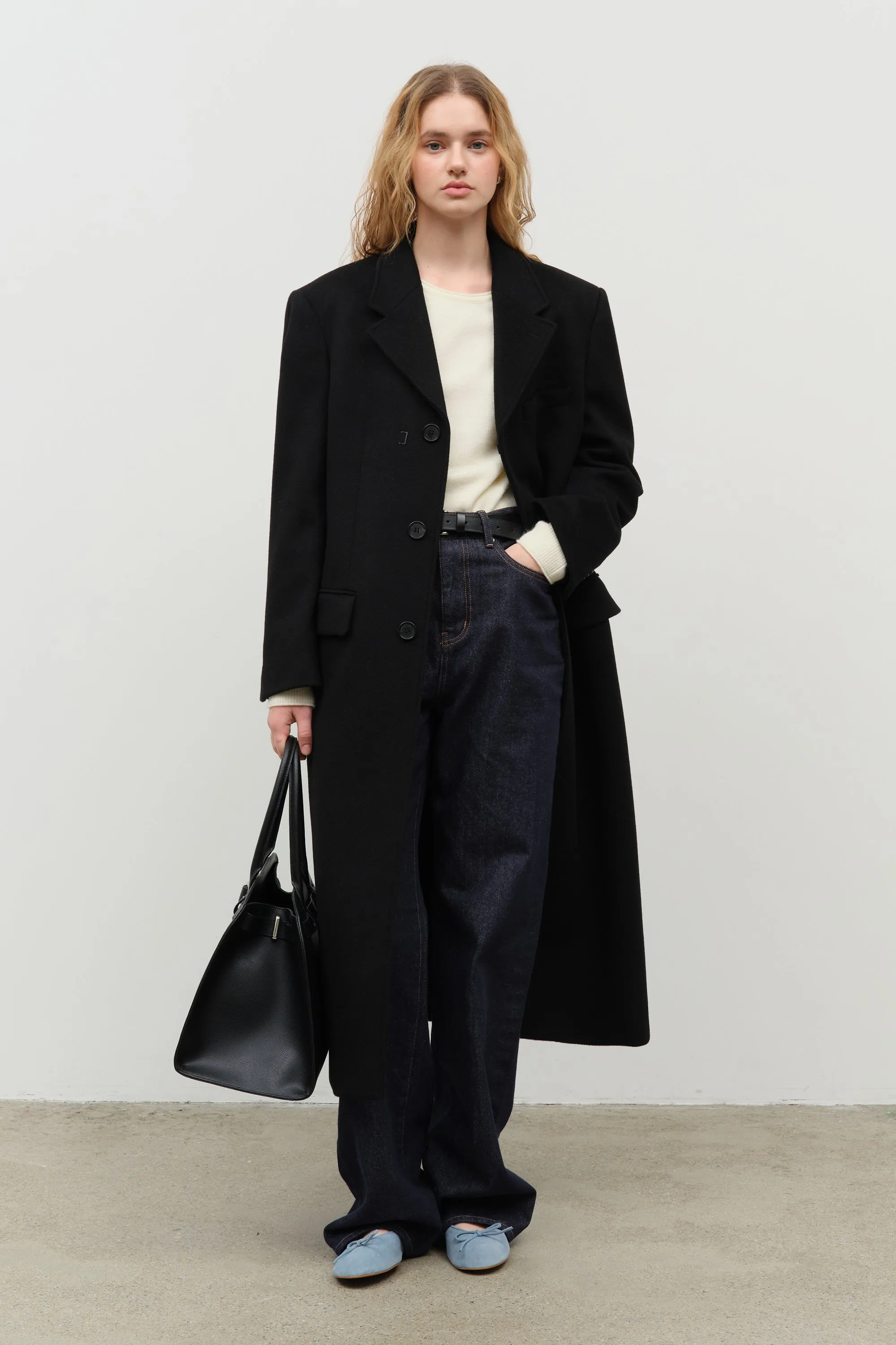 BRUSHED STRAIGHT JEANS