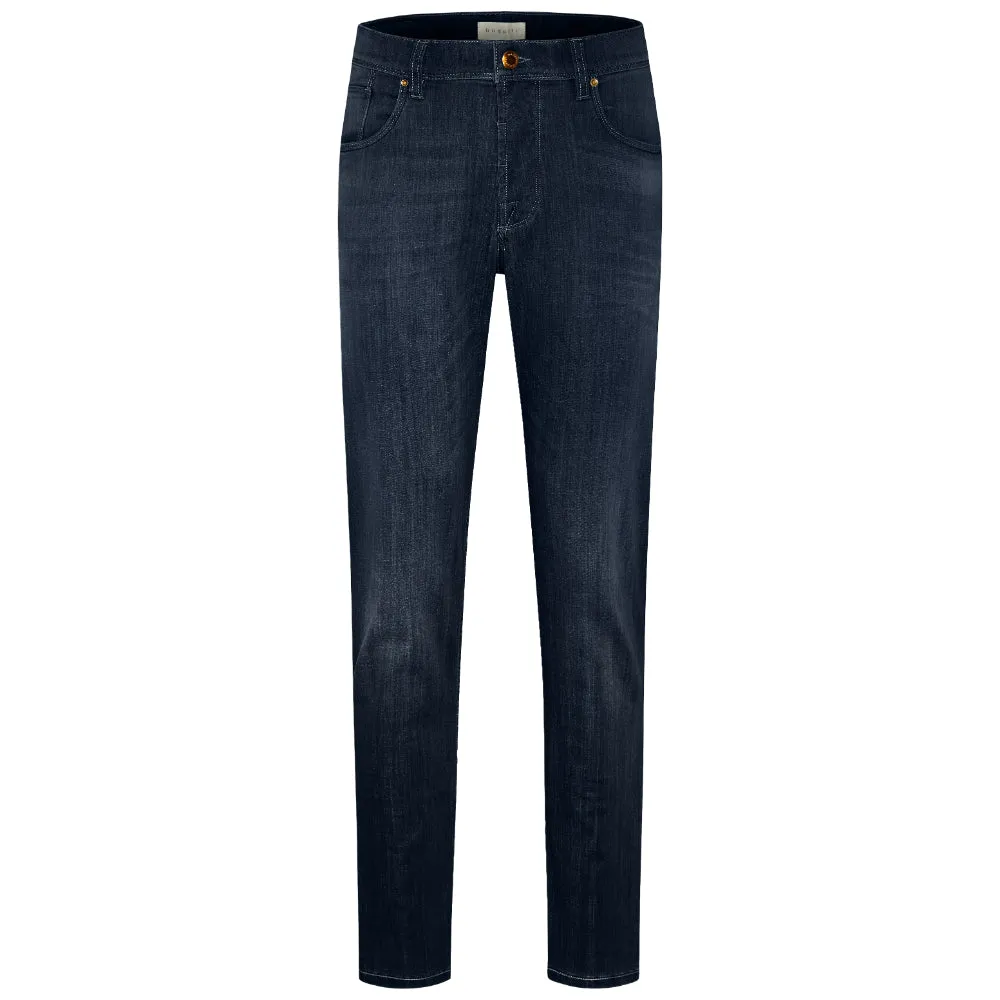 Bugatti Men's Jeans With a Distressed Wash Effect