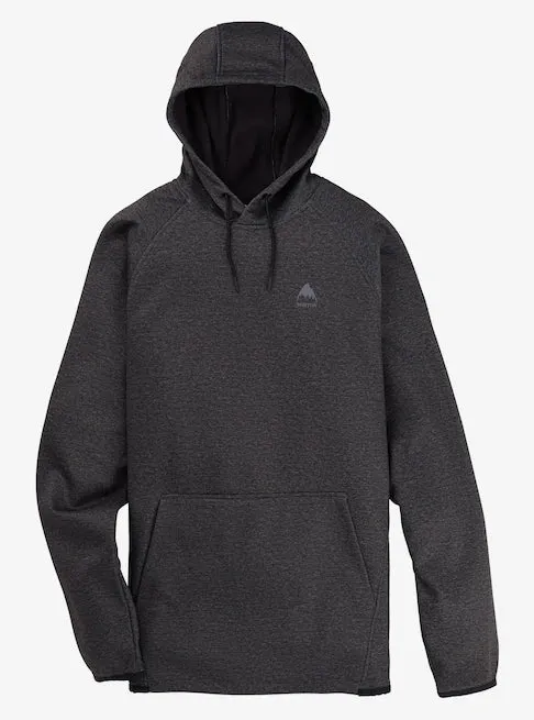 Burton Crown Weatherproof Pull Over Hoodie Mens Black Heather