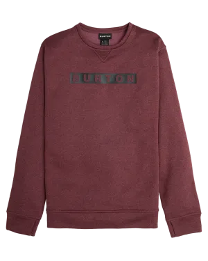 Burton Men's Oak Pullover Crew - Almandine Heather