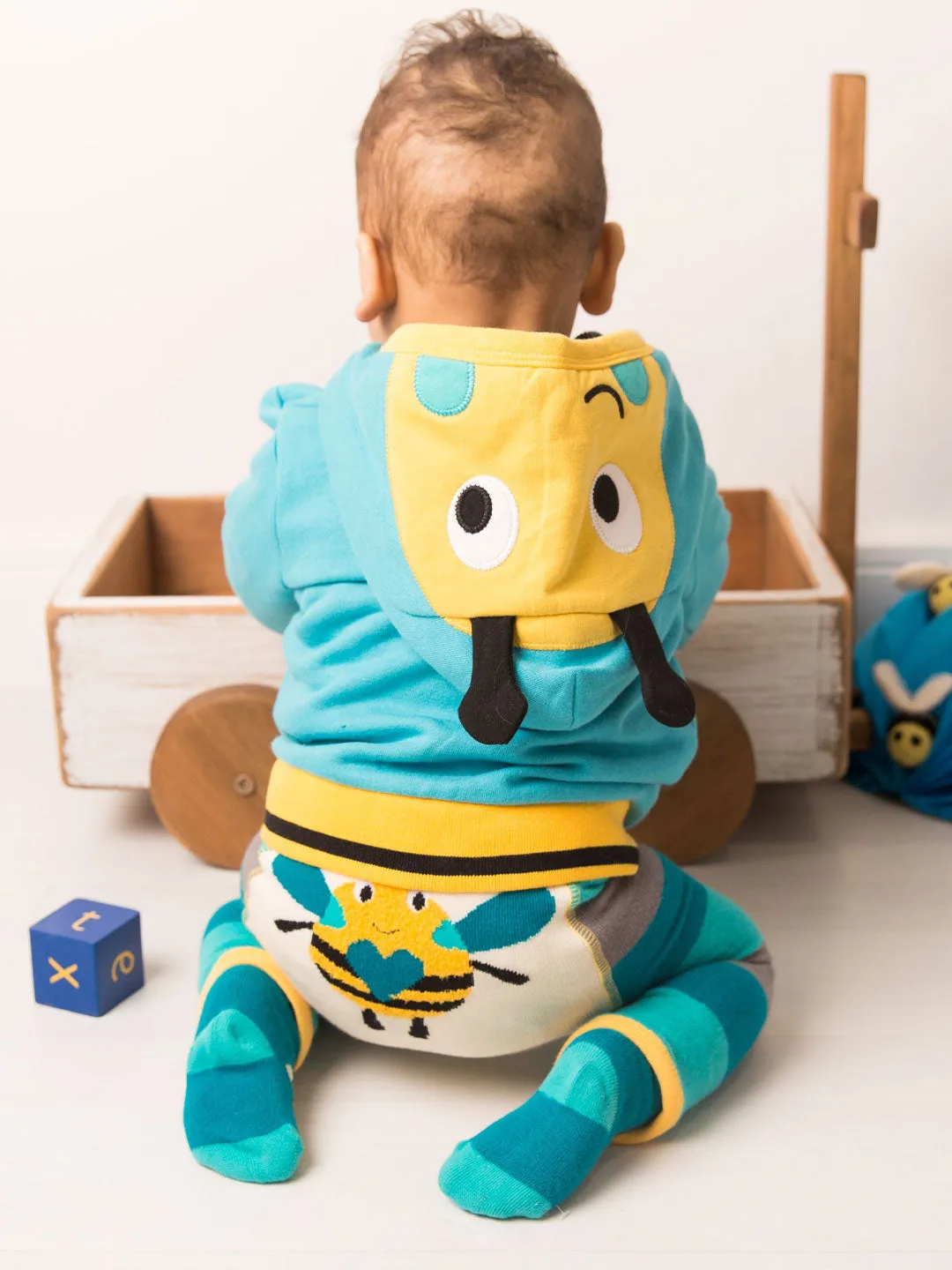 Buzzy Bee Hoodie 0-6 Months