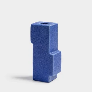 Candle holder edge navy
