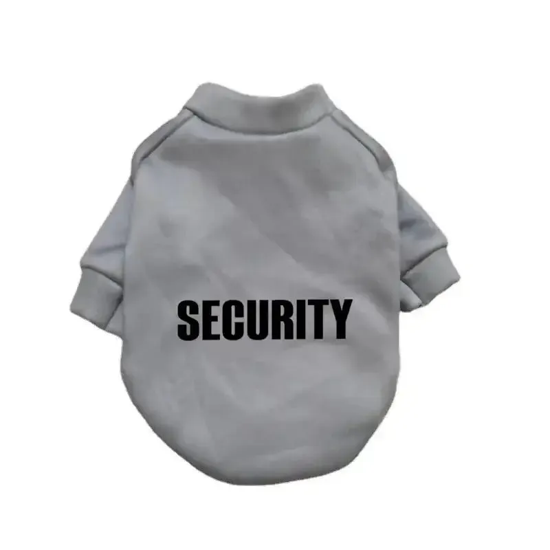 Canine Couture Security Typography Pet Jacket