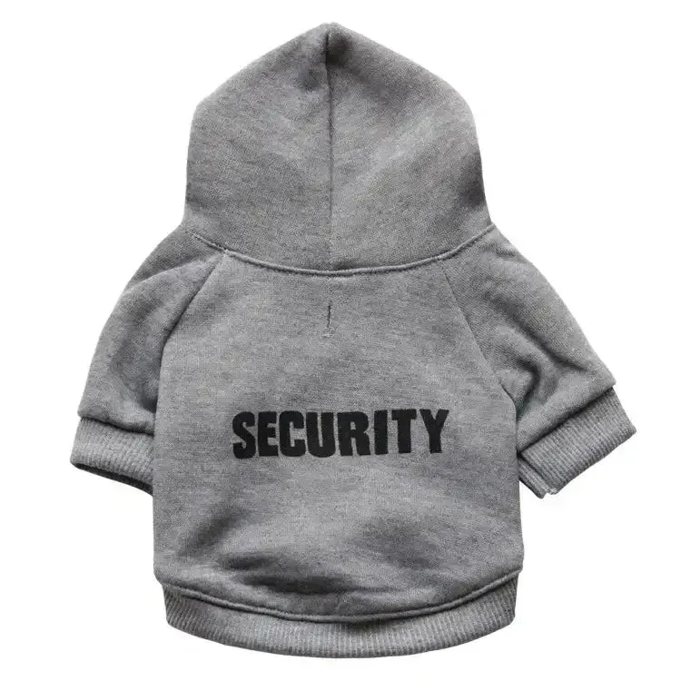 Canine Couture Security Typography Pet Jacket