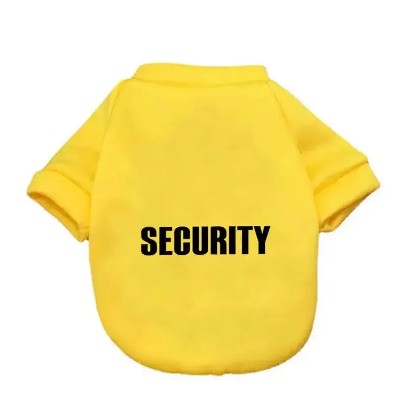Canine Couture Security Typography Pet Jacket