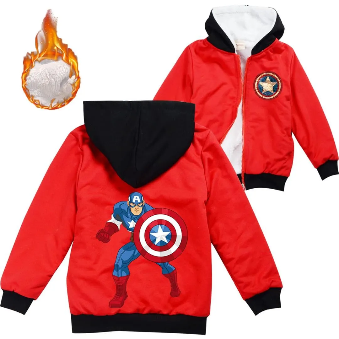 Captain America Kids Hoodies