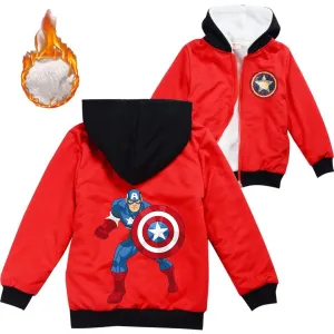Captain America Kids Hoodies