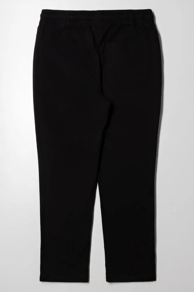 Cargo Jogger Pants Black