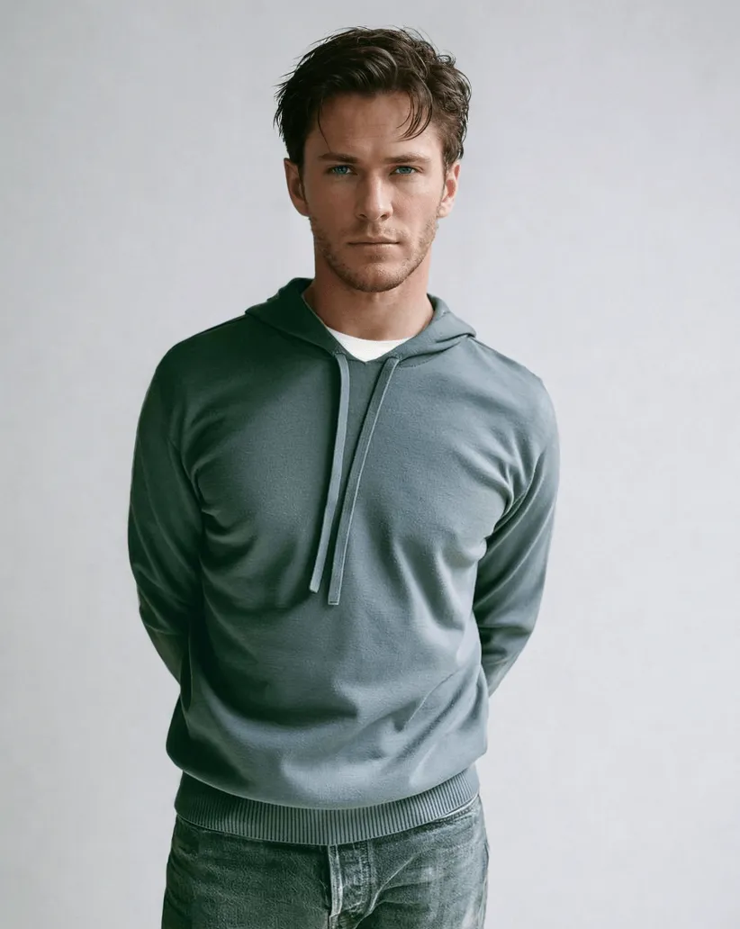 CARTER | Ecoviscose Long Sleeve Hoodie
