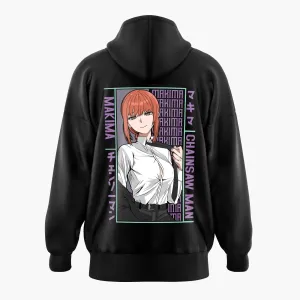 Chainsawman Purple Makima Oversized Hoodie
