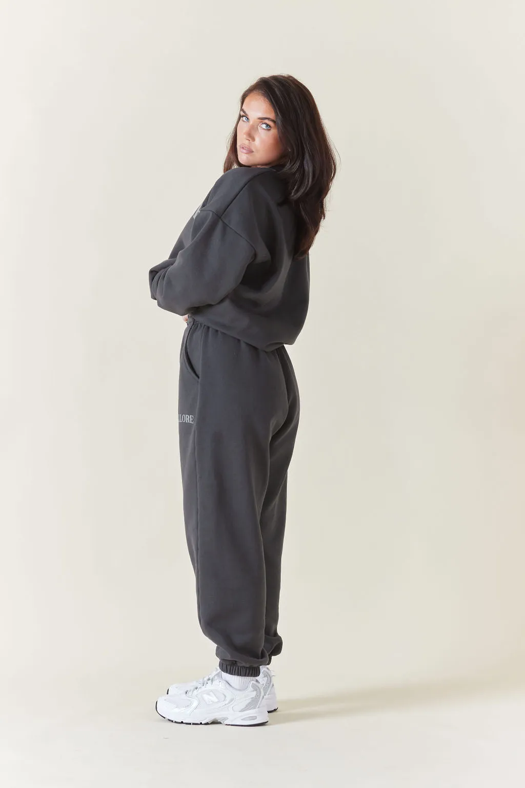 Charcoal Boxy Oversized Track
