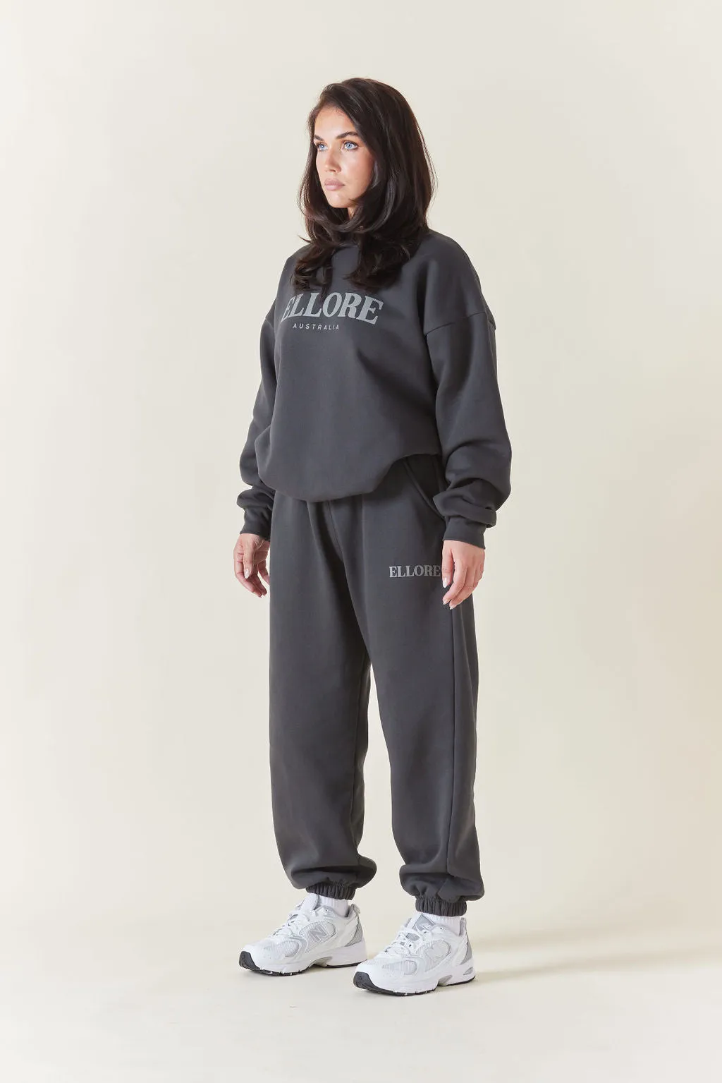 Charcoal Boxy Oversized Track
