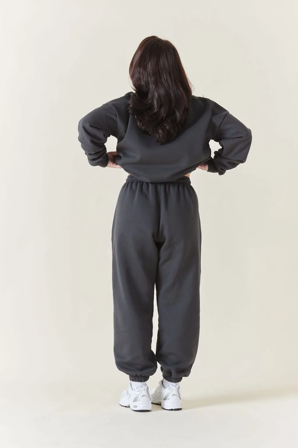 Charcoal Boxy Oversized Track