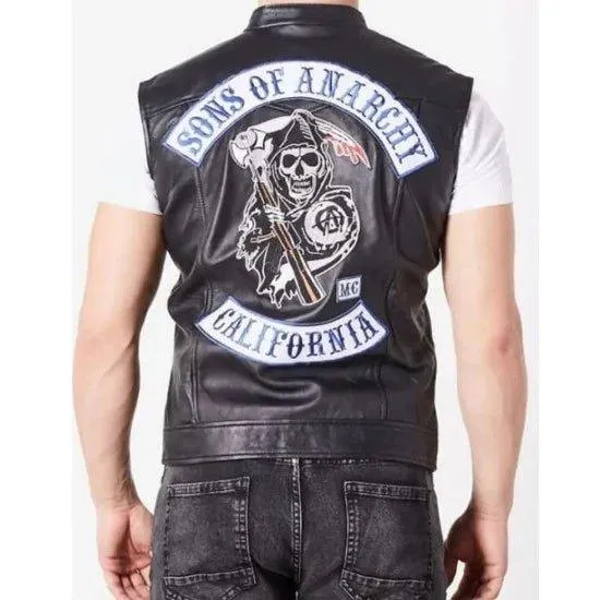 Charlie Hunnam SOA Leather Vest