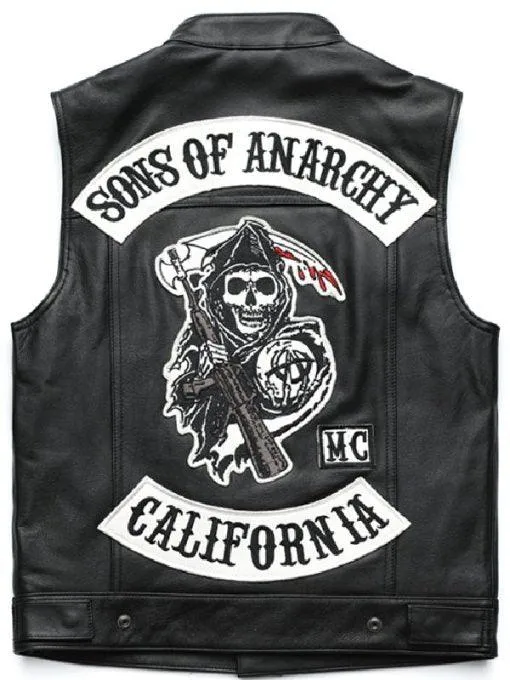 Charlie Hunnam SOA Leather Vest