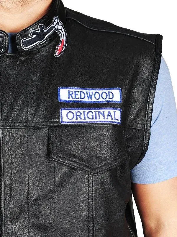 Charlie Hunnam SOA Leather Vest