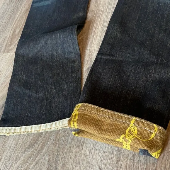 Christian Audigier Harrison Dagger Denim Jeans Size 26