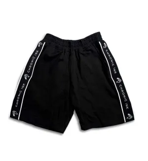 Chronic Ink Logo Band Shorts - Black