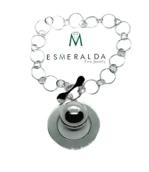 Circle Link Toggle Bracelet