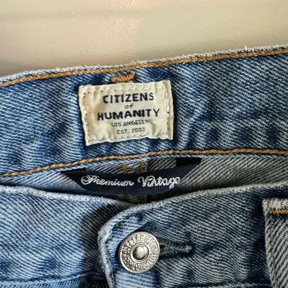 Citizens of Humanity Emery High Rise Relaxed Crop Jeans Wistful