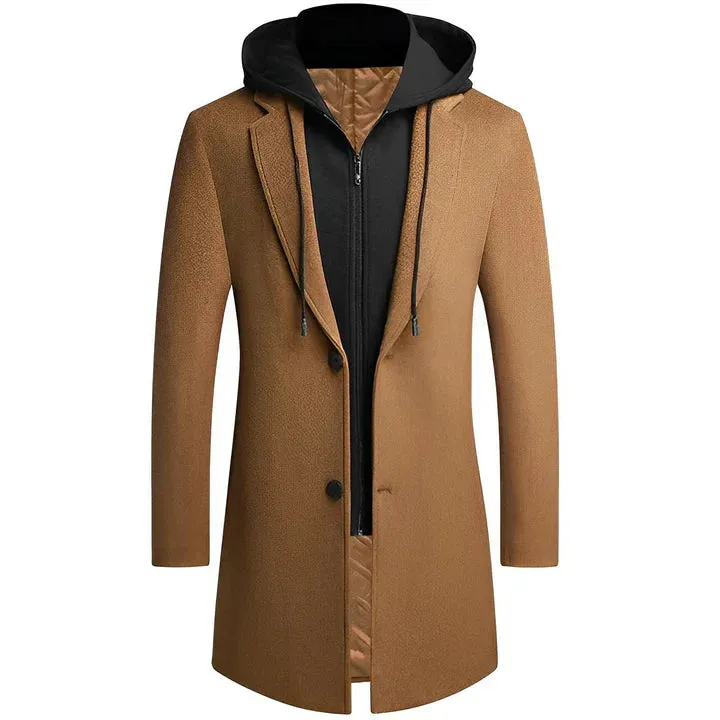 City office coat with double-sided protection