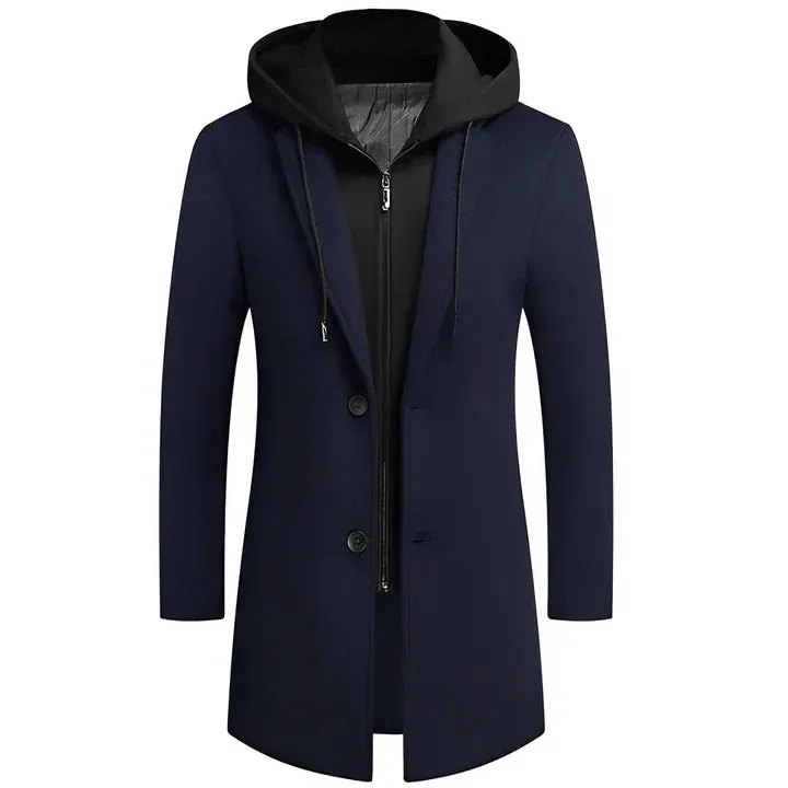 City office coat with double-sided protection